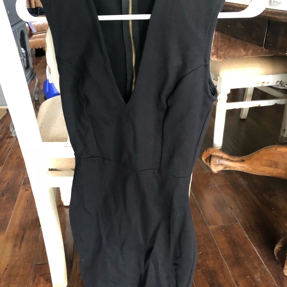 Lulus midi black dress